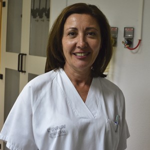 Rosa Ana Pérez Enfermera Broncoscopia Hospital Clínico Universitario de Valencia