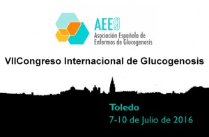 VII Congreso Internacional de Glucogenosis en Toledo del 7-10 de julio 2016