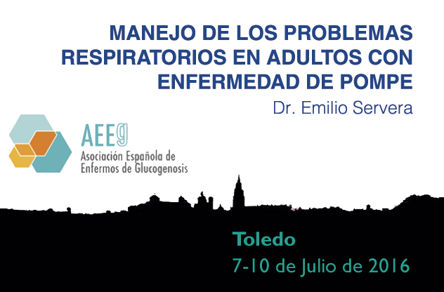 Ponencia del Dr. Emilio Servera Congreso Internacional de Glucogenosis de Toledo